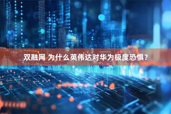 双融网 为什么英伟达对华为极度恐惧？